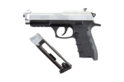 Wiatrówka pistolet Ekol ES P92B Shiny 4,5 mm BB Blow Back CO2 