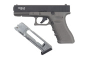 Wiatrówka pistolet Niksan Defence NKS GL17 Grey 4,5 mm BB Blow Back CO2