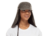 Buff czapka sahara cap z nakarcznikiem ochrona UVP50 khaki S/M