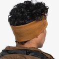 Buff Opaska Merino Headband Wide Mustard