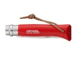 Opinel nóż składany Colorama inox No.08 red blister