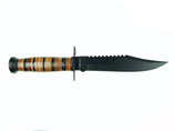 Nóż taktyczny Kandar N307 pochwa skórzana