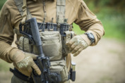 Pas do broni Helikon dwupunktowy olive green z szybką regulacją