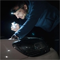 Latarka do kluczy LED Fenix E06R szara