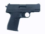 Pistolet hukowy Lexon 11 M1 kal. 6 mm long okładziny czarne - zestaw