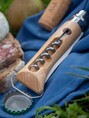 Nóż Opinel z korkociągiem i otwieraczem + etui