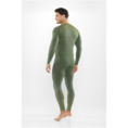 Bielizna termoaktywna męska Viking Altis Man Set Merino XL ciemno zielona