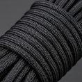 Linka paracord Foxter 30 metrów czarna 180kg