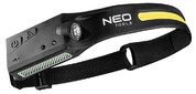Zestaw oświetleniowy survivalowy 3w1 NEO TOOLS 99-132 – latarka, czołówka i lampa campingowa