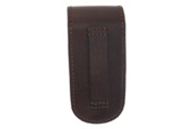 Etui skórzane na nóż składany Kandar brązowe