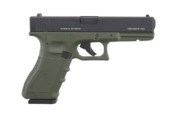 Wiatrówka pistolet Niksan Defence NKS GL17 Olive Drab 4,5 mm BB Blow Back CO2