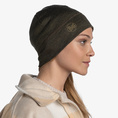 Buff czapka wełna merino Lightweight Bark khaki