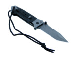 Nóż Fox składany rękojeść G10 okładziny czarny