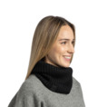Komin Buff z wełny merino Knitted Norval Black