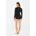 Bielizna termiczna damska Viking Etna 2.0 Lady Set Bamboo L czarno-fioletowa 