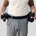 Pas Taktyczny z pasem wewnętrznym Foxter Premium MOLLE 110 cm czarny