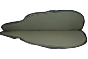 Pokrowiec na karabinek z dużą optyką Bistana 130 cm zielono brązowy