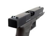 Wiatrówka pistolet Niksan Defence NKS GL17 Grey 4,5 mm BB Blow Back CO2