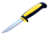 Nóż Mora Basic 511 czarno żółty stal węglowa