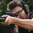 Słuchawki aktywne żelowe RealHunter Active ProSHOT QuadTAC Olive SNR 27 dB