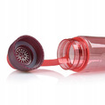 Bidon tritanowy Casno butelka na wodę OHIO CLEAR 1000ml czerwony