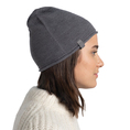 Buff czapka Knitted Dzianina Lekey Grey