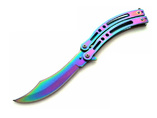 Nóż motylkowy rainbow BSH N454E