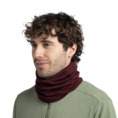 Komin chusta Buff z wełny Merino Heavyweight Garnet
