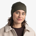 Buff czapka wełna merino Lightweight Bark khaki