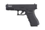 Wiatrówka pistolet Niksan Defence NKS GL17 Czarny 4,5 mm BB Blow Back CO2