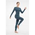 Bielizna termiczna damska Viking Set Gasher Lady Merino S turkusowa