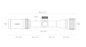 Luneta celownicza Hawke Vantage 2-7x32 Mil Dot 1