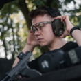 Słuchawki aktywne żelowe RealHunter Active ProSHOT QuadTAC Olive SNR 27 dB