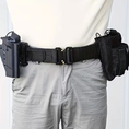 Pas Taktyczny z pasem wewnętrznym Foxter Premium MOLLE 110 cm czarny