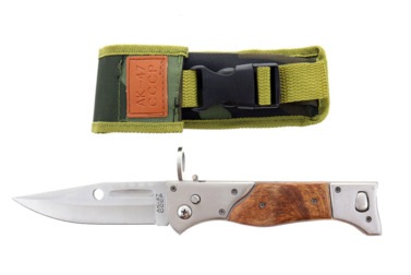 Nóż sprężynowy bagnet AK 47 składany 27 cm