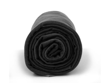 Ręcznik z powłoką antybakteryjną szybkoschnący M black Dr. Bacty