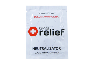 Chusteczka do neutralizacji gazu pieprzowego Gas Relief