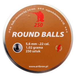 Śrut kulka ołowiana Round Balls 5,6 mm op. 250 sztuk