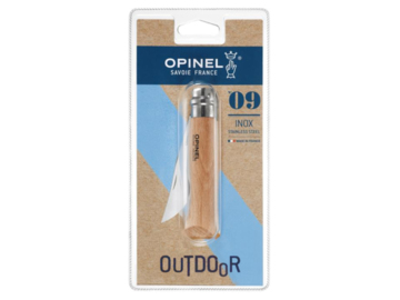 Nóż Opinel Natural 09 stal nierdzewna blister