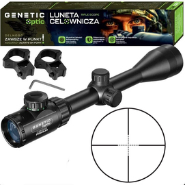 Luneta celownicza Genetic Optic 3-9x40 EG Mil Dot