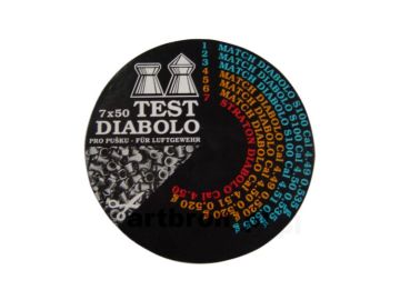 Śrut JSB Diabolo TEST 7x50 kal. 4,5 mm