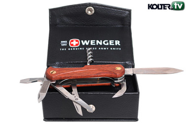 Scyzoryk WENGER Wood 03 z etui