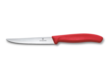 Nóż kuchenny ząbkowany Victorinox Swiss Classic 11cm czerwony