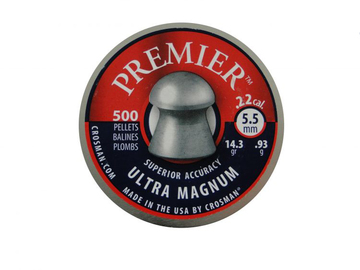 Śrut Crosman Premier Ultra Magnum kal. 5,5 mm