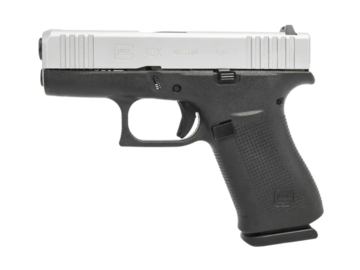 Pistolet Glock 43X Silver 9×19 mm (47804)
