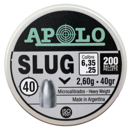 Śrut Apolo Slug kal. 6,35 mm 200 Sztuk 2.6G