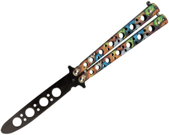 Nóż motylkowy treningowy BSH N-500W