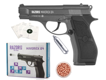 Wiatrówka pistolet Razorgun Maverick M84 kal. 4,5 mm BB