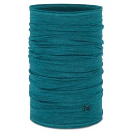 Komin Buff z wełny Merino Lightweight Solid Teal