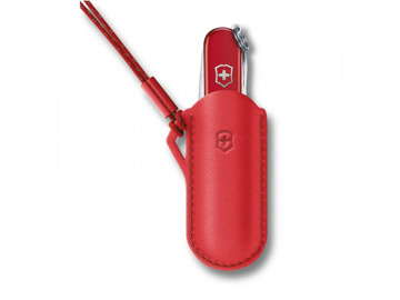 Victorinox Skórzane Etui na scyzoryk SD Classic Czerwony